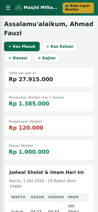 Panel DKM di HP